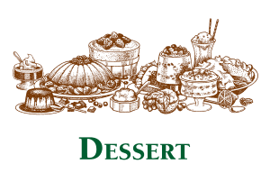 Dessert ristorante osteria